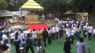 บรรยากาศงานบำเพ็ญกุศลสรีระสังขาร หลวงปู่ลี กุสลธโร 10 /11 /2561 สาย