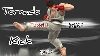 #16 daily Kung fu training and tutorials / 3 ways tornado kick 360 / 540 rotation  /  旋风脚教学