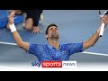 Novak Djokovic wins the Australian Open to equal Rafa Nadal’s Grand Slam record