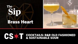 CBD oil cocktails, locally sourced at Chicago's Brass Heart - 'The Sip'