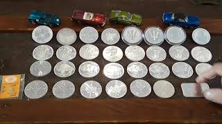 My first month of Silver Stacking. 31 ounces