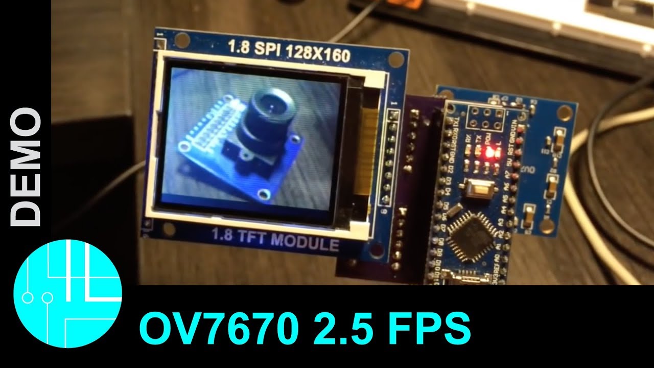 OV7670 Camera Module With Arduino: Color Image To PC, 41% OFF