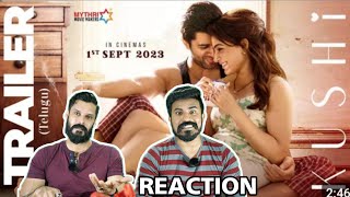 KUSHI Official Trailer Telugu Reaction Malayalam | Vijay Devarakonda Samantha | Entertainment Kizhi