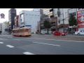 伊予鉄道松山市内線50形 大街道停留場発車 iyo railway matsuyama city tram line