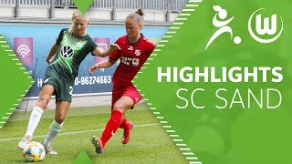 VfL Wolfsburg - SC Sand 1:0 | Highlights | Frauen Bundesliga