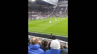 Aguero 100th Goal Newcastle - Manchester City