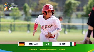 HIGHLIGHTS – Germany vs. Mexico – WBSC U-12 Baseball World Cup