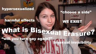 WHAT IS BIERASURE? WHY IS IT SO BAD? | Celebrate Bisexuality Day