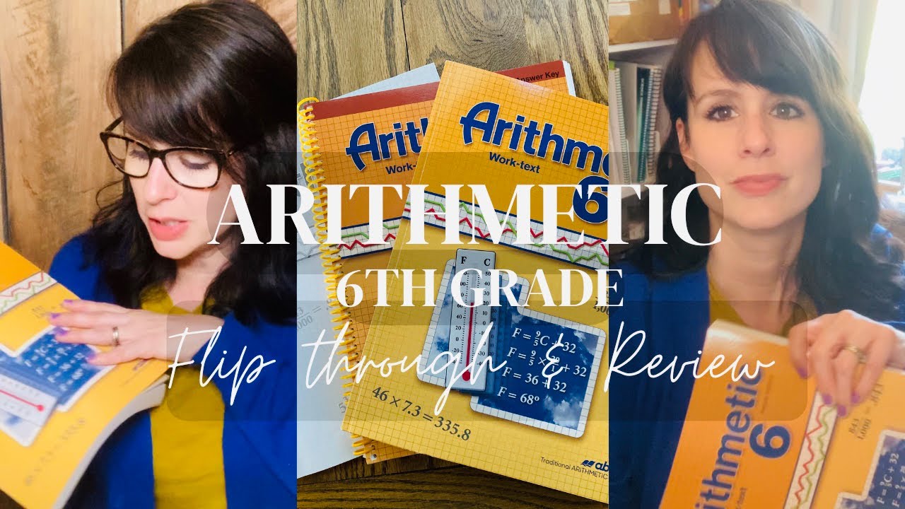 Abeka Arithmetic 6th Grade Flip Through | Review & Thoughts - YouTube