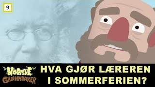 Hva gjør læreren i sommerferien?