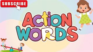 kids vocabulary| Action words | Action verbs | Learn English for kids | Educational video