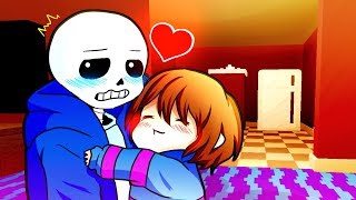 Shipping Sans X Frisk Funny Undertale Au Animation Roleplay - 