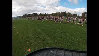 KVAC XC Championships @ Oakland, Maine H015402 KVAC Class B Boys Start.MP