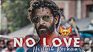 NO Love X Hrithik Roshan / Vikram Vedha Attitude Status/Hrithik Roshan Fight Sence/