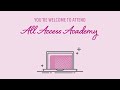 All Access Academy: 3/4