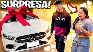 SURPRESA!!!! COMPREI UM CARRO NOVO PRA MINHA NAMORADA! *emocionante*