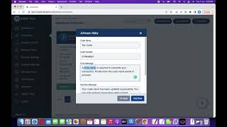 How to create codes [Master Tools Online Banking Management System]