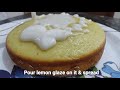 फटाफट बनवा कापसासारखा मऊ लेमन केक easy lemon cake recipe homemade lemon cake crazy2 cook