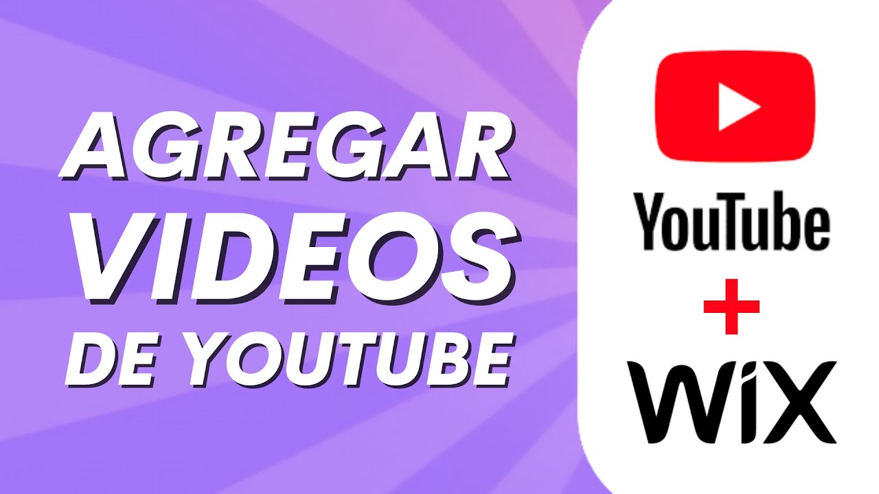 Como Agregar Videos De YouTube En El Sitio Web De Wix (2024) - YouTube