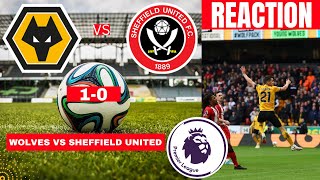 Wolves vs Sheffield United 1-0 Live Stream Premier League Football EPL Match Score Highlights Vivo