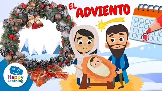 🎄NAVIDAD: Qué es el ADVIENTO | Origen, Significado y Tradiciones 🕯️ | Happy Learning 🌟