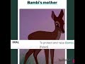 Bambi’s mother meme