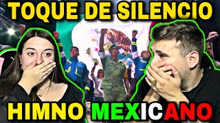🇪🇸 REACCIÓN al HIMNO MEXICANO en TOQUE de SILENCIO ESTAMOS UNIDOS 🇲🇽😭 **homenaje 19S**