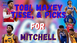 Would You Trade A Tobias Harris & Tyrese Maxey Package For Donovan Mitchell? Eric Snow Reacts