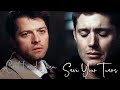 Dean and Castiel - Save Your Tears