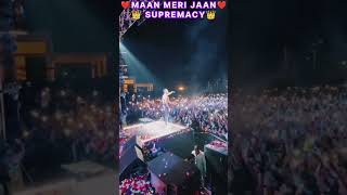 ❤️Maan Meri Jaan❤️|Live Concert| #shorts#maanmerijaan#tumaanmerijaan#liveconcert#king#trending @King