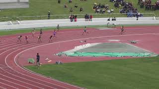 H30　千葉県高校総体　男子4x100mR　予選8組