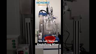 Cosmetic 10L lab vacuum emulsifying mixer high speed homogenizer mixer #homogenizer #vacuummixer