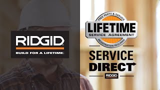 Service Direct Program- RIDGID Power Tools