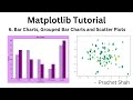Matplotlib Tutorial 6: Bar Charts, Grouped Bars and Scatter Plots | Mastering Data Visualization