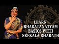 Learn Bharatanatyam Dance - Basic Lessons for Beginners Step By Step - Srekala Bharath - Hand & Feet