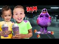 Vlad and Niki Spent 100 Days Finding Secret Grimace Shake Challenge