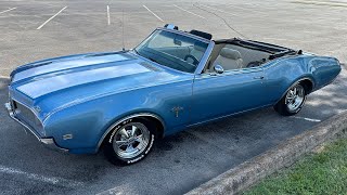 Test Drive 1969 Oldsmobile Cutlass Convertible SOLD $28,900 Maple Motors