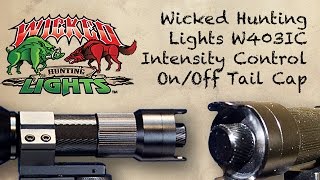 Wicked Lights W403IC Night Hunting Light with Full Intensity Control