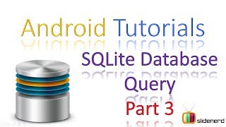 166 Android SQLite SELECT query Part 3 |