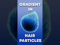 How to add a gradient to hair particles in blender #creativeblender #tutorial #3dart #blender3d