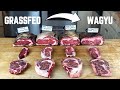 What benefits most from DRY AGING? Grass-fed, Choice, Prime, Wagyu