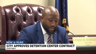 Gaffney approves detention center contract