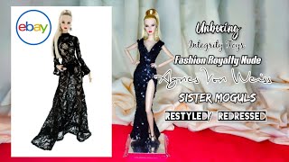 Integrity Toys Fashion Royalty Agnes Von Weiss Sister Moguls Unboxing Review