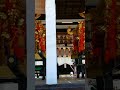 八坂神社の御神輿　キラキラ✨　2023年7月17日