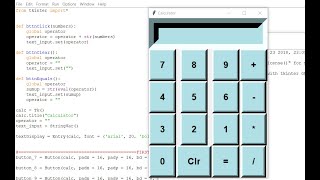 Calculator With Tkinter GUI In Python With Source Code | Source Code & Projects