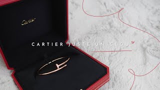 UNBOXING | Cartier Juste Un Clou With Diamonds