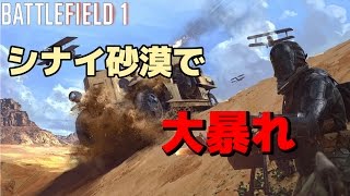 【BF1】バトルフィールド1ゆっくり実況  シナイ砂漠で大暴れ!