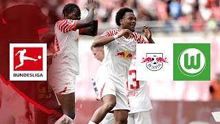 HIGHLIGHTS | RB Leipzig vs. Wolfsburg (Bundesliga 2023-24)