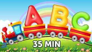 ABC Phonics Song | ABC Train Song | A for Apple | A to Z | abc song , nursery rhymes , kids song