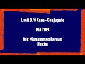 MAT183 - Limit 0/0 Case - Conjugate